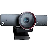 WYRESTORM 4K Webcam with AI Tracking, 120° FOV Wide Angle, Auto Framing, 90fps, 8X Digital Zoom, ...