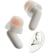 QubitPulse Ear Plugs for Sleeping All-Night Wear Without Ear Pain Side Sleeper Patent Qufits Eart...