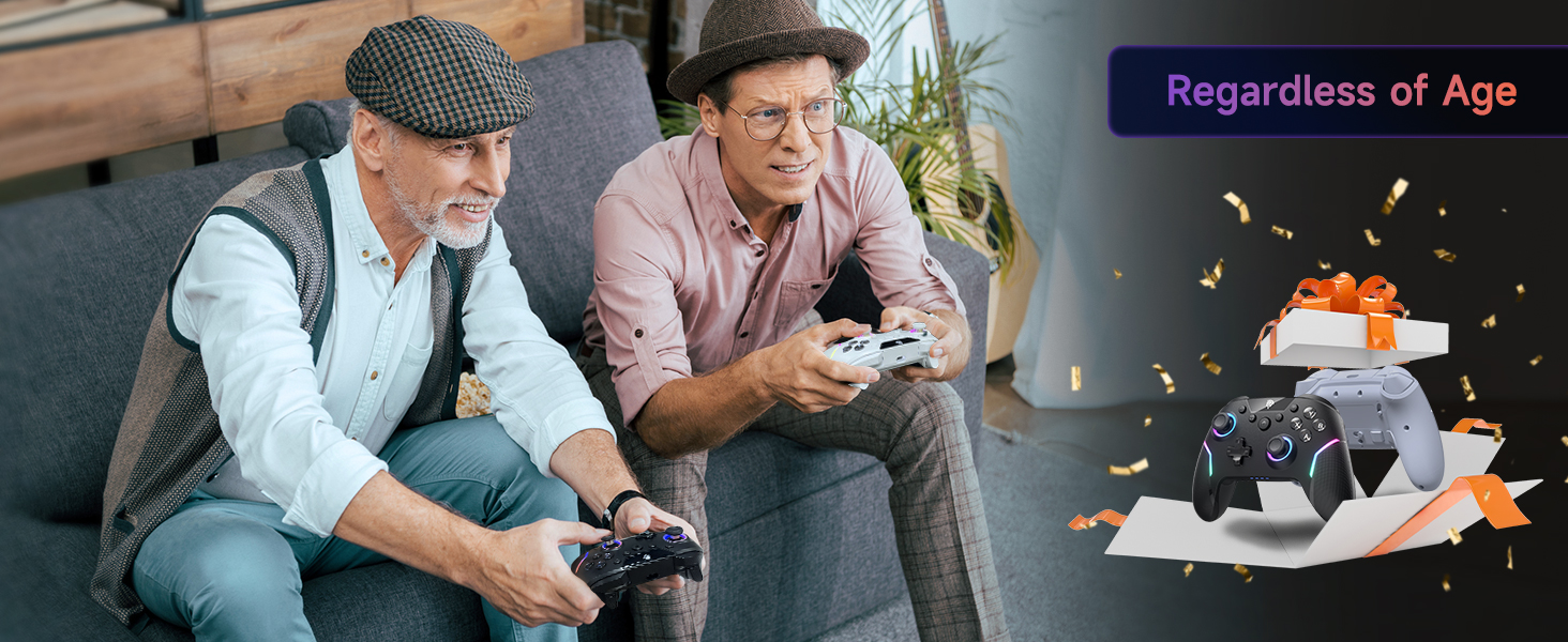 Friends Gaming with EasySMX X20 Wireless Controller