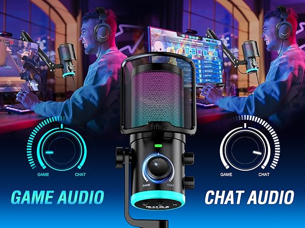 game chat microphone kit