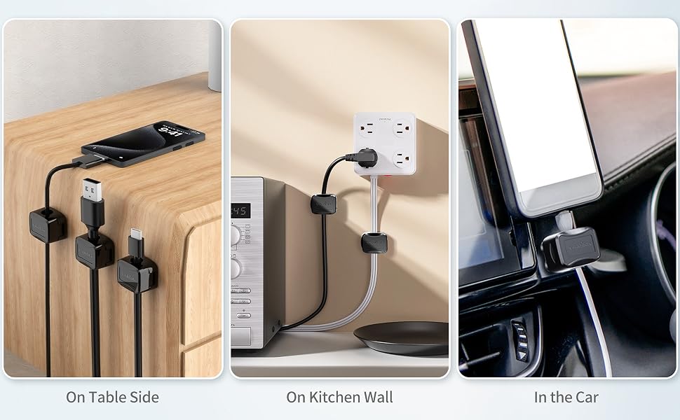 Magnetic Cable Clips