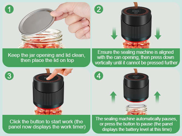 mason jar vacuum sealer kit