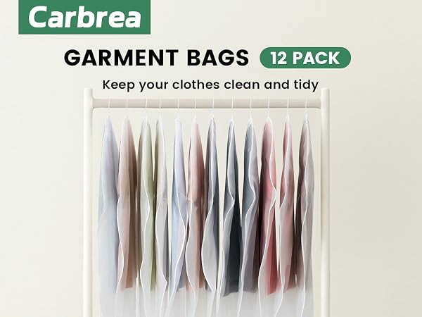 garment bags for hanging clothes