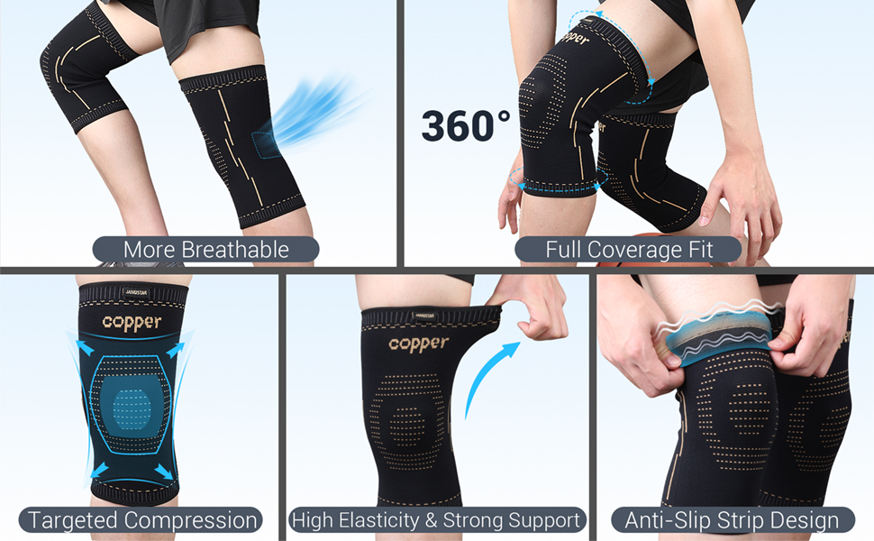 knee compression sleeves