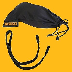 Adjustable neck cord and microfiber carrying bag