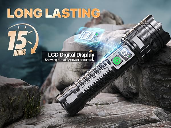 Rechargeable Flashlights High Lumens
