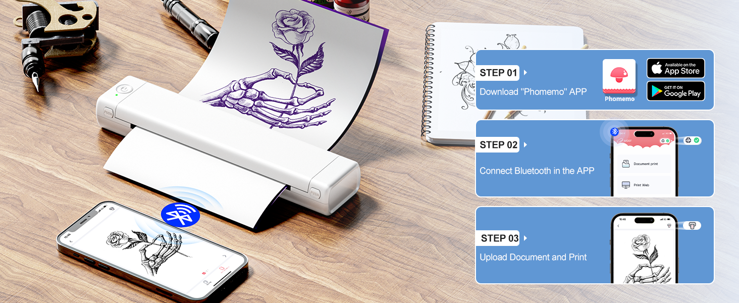 temporary tattoo printer