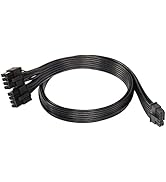 SinLoon 12VHPWR ATX3.0 PCI-E 5.0 Power Modular Cable to Dual ATX 8Pin for 3090TI PSU 16Pin 12Pin+...