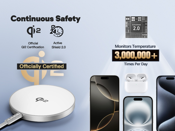 Qi2 Magnetic Wireless Charger