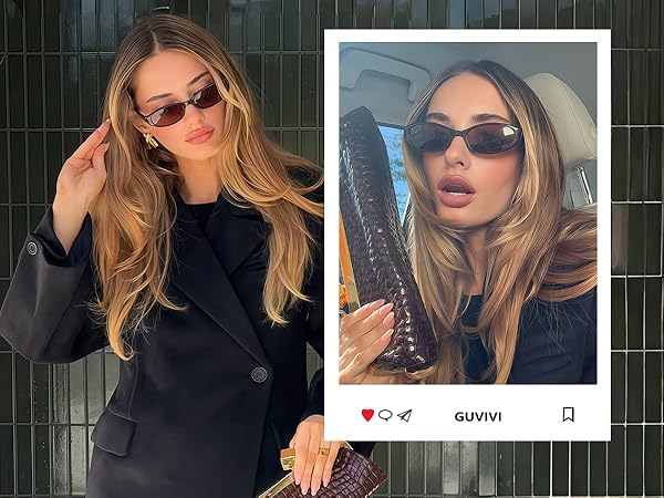 small oval sunglasses