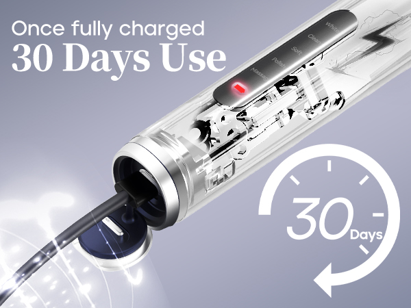 once fully charge use 30 days