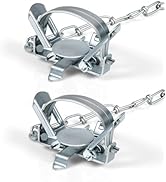 JahyElec Mole Trap Gopher Trap Metal Tactical Rat Vole Traps Outdoor Reusable Gopher Keep Moles R...