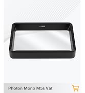 Original Photon Mono M5s/M5s Pro Resin Vat 10.1inch Metal UV Resin Tank with 1Pc Pre-Installed AC...