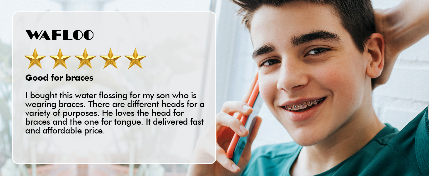 Product review display showing 4.5 out of 5 stars under the Wafloo brand name.