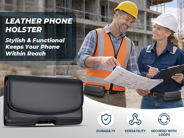 leather phone holster