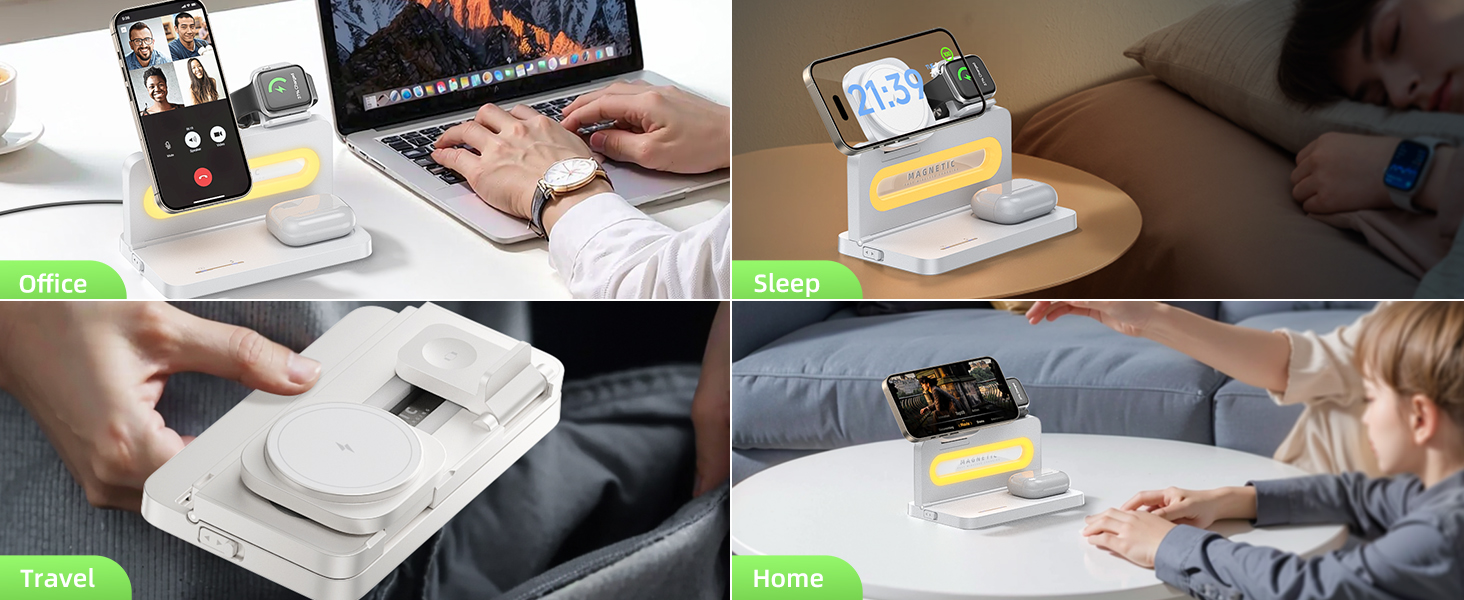 iphone and watch charging station