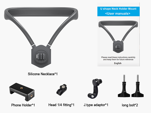 neck phone holder pack list