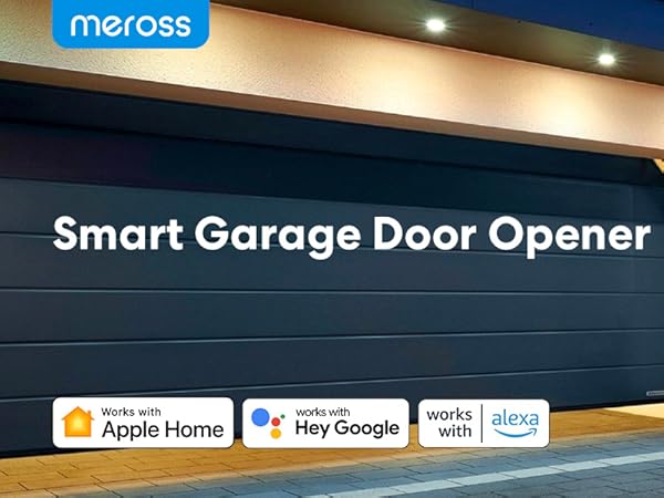 Smart garage door opener compatible with multiple platforms