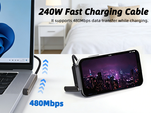 240W Fast Charging Cable