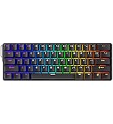 MONSGEEK FUN60 Ultra Rapid Trigger Gaming Keyboard 8k Magnetic Switch TMR Aluminum Keyboard Multi...