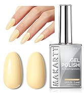 yellow gel polish