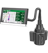 SkyTitan for Garmin GPS Car Mount Cup Holder Replacement 17mm Ball Mount with Adjustable Long Arm...