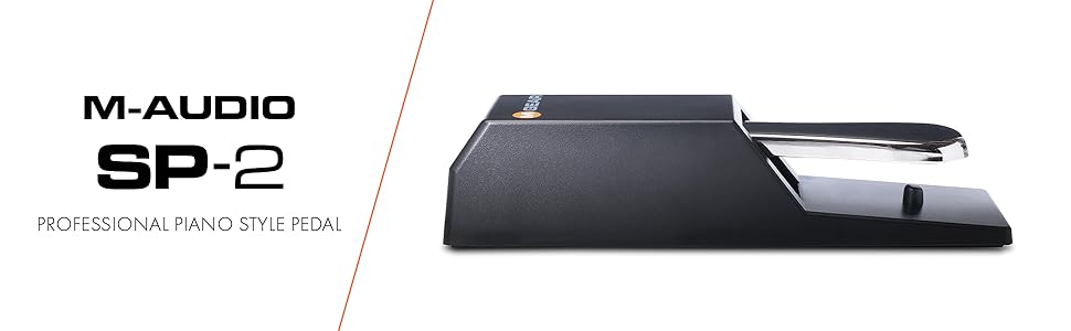 M-Audio SP-2 Pédale de Sustain Universelle de Type Piano Pour Claviers