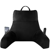 IPYNBAP Back Pillow for Bed Sitting up, Reading Pillow for Sitting in Bed Adult, Back Support Pil...