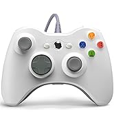YAEYE PC Wired Controller, Game Controller for Xbox 360 with Dual-Vibration Turbo Compatible with...