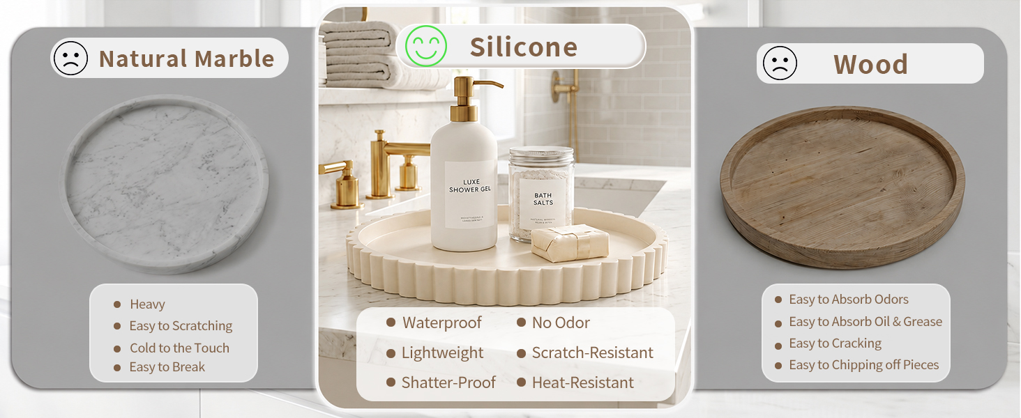 small bathroom tray