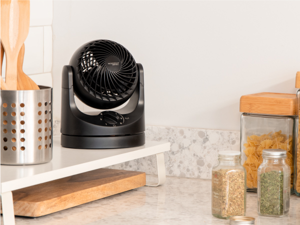kitchen fan, small personal fan, counter fan, counter top fan, versatile, multipurpose