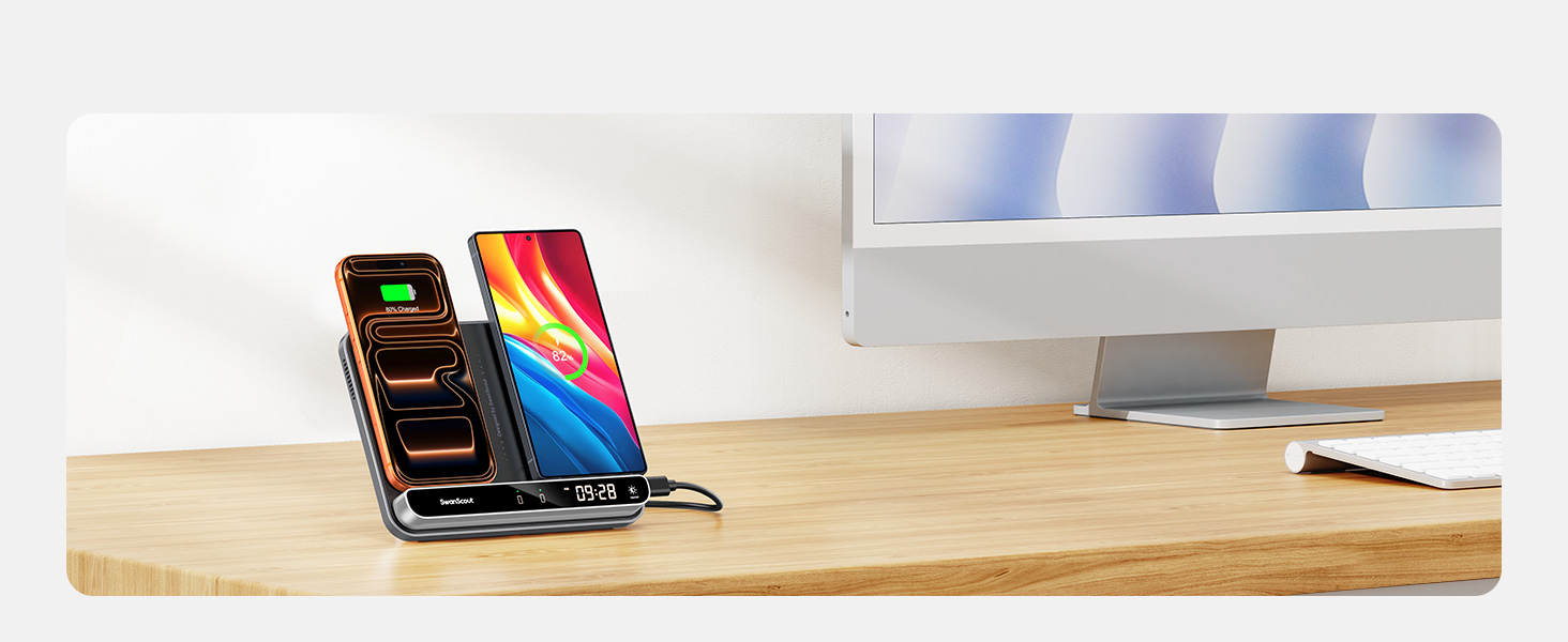 dual iphone wireless charger