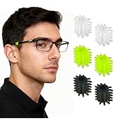 HedgeHoggles Eyeglass Ear Grips - Adjustable Silicone Anti Slip Glasses Ear Grips - Non-Slip Eyew...