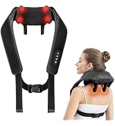 Nekteck Cordless Neck Massager with Heat, 2026 Upgraded 6D Kneading Shiatsu Neck and Shoulder Mas...