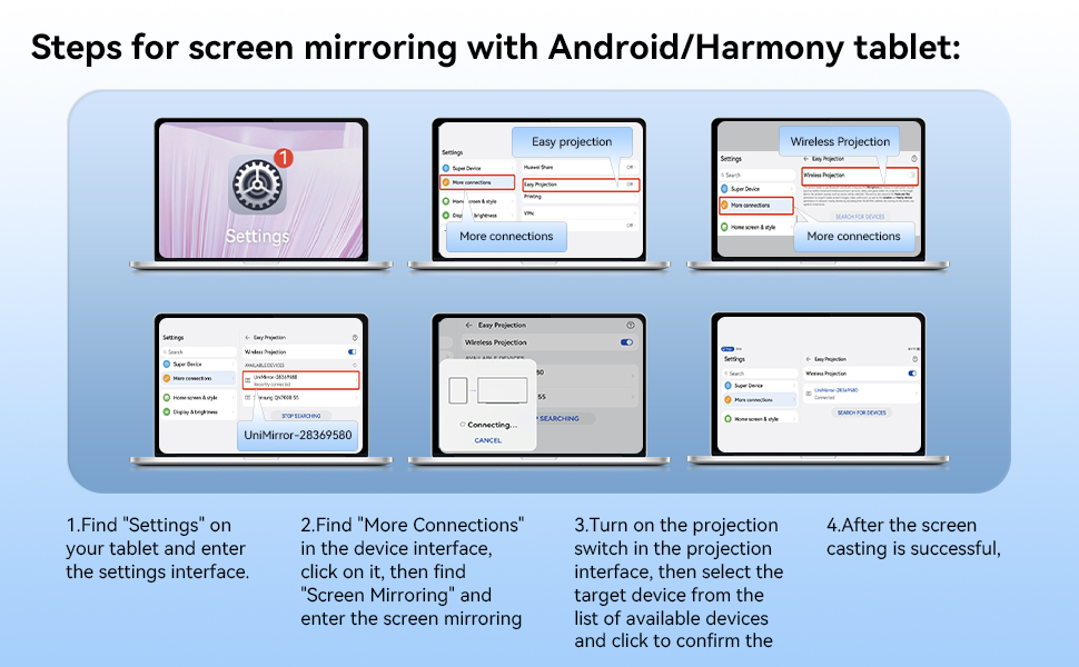 Wireless HDMI Display Dongle Adapter