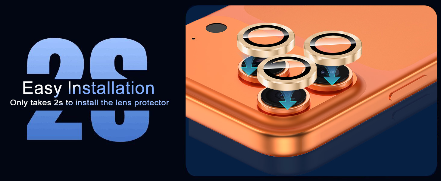 Camera Lens Protector For Apple iPhone 17 Pro Max