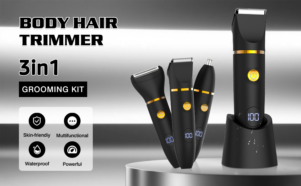hair trimmer men body shaver ball trimmer for men body private trimmer waterproof manscape trimmer
