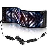 BTF-LIGHTING RGB Full Color 2121SMD Addressable 16x64 1024 Pixels LED Matrix Panel IP66 Flexible ...