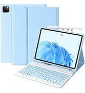 aMZCaSE for iPad Air 11 inch M2(2024) Pro 11 inch Case with Keyboard,Detachable Wireless Keyboard...