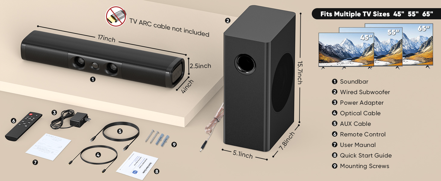 surround sound system for tv