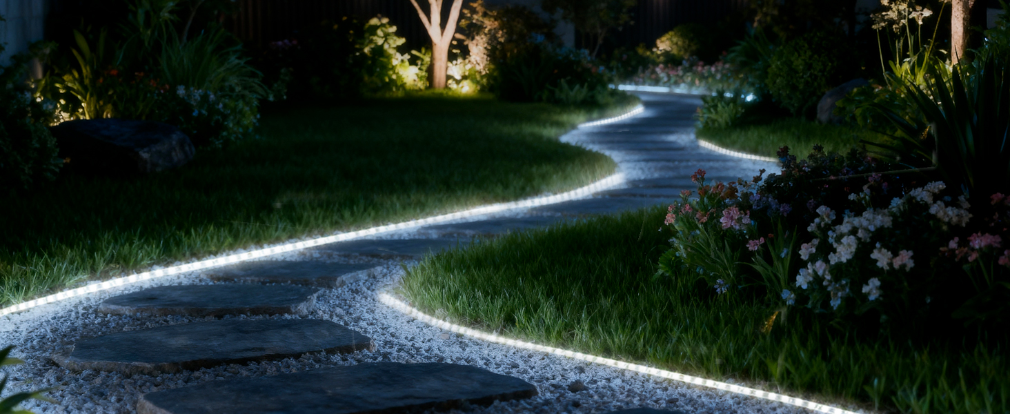 Halloween solar string lights for pathway