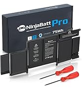 NinjaBatt Battery A1502 A1582 for Apple MacBook Pro Retina 13” A1493 [Early 2015, Mid 2014, Late ...