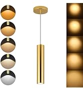 Ajbvp Zoomable LED Pendant Lights Modern Ceiling Hanging Spotlight Pendant Lighting,5CCT/2700K-50...