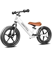Umatoll Toddler Balance Bike for 2-5 Year Old, Adjustable Kids Toy Bicycle, Gift for Ages 2-3 Gir...