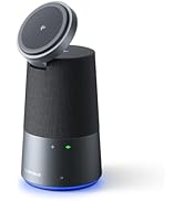 AnkerWork S600 All-in-One Speakerphone, Bluetooth Speaker with Microphone, Qi2 15W Wireless Charg...