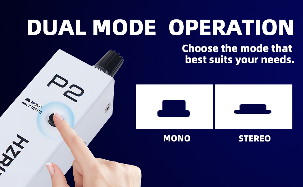 Mono/Stereo Mode Headphone Amp