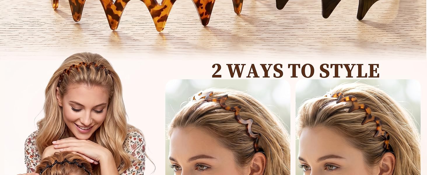 zigzag headband