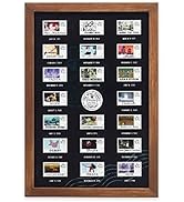 Disney 100th Anniversary Collector Replica Stamps Framed Wood Wall Decor - Vintage Disney Wall Ar...