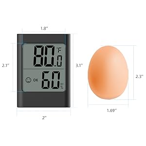 portable indoor thermometer for home use wall mount