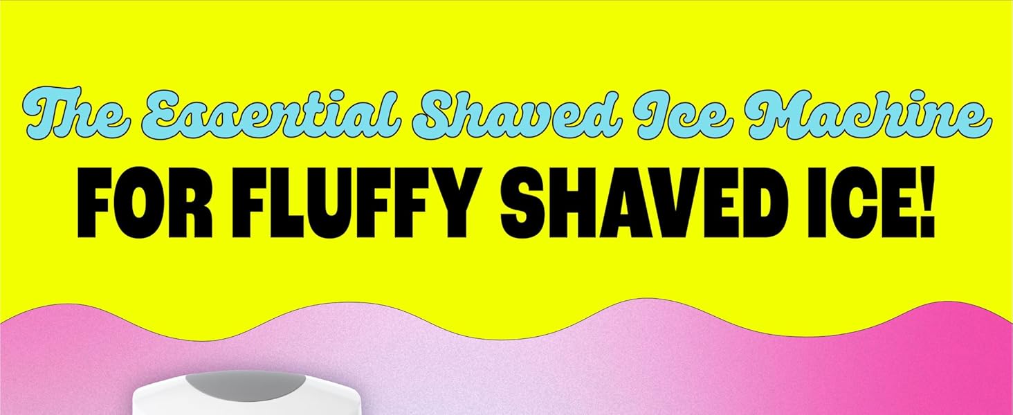 essential shaved ice machine